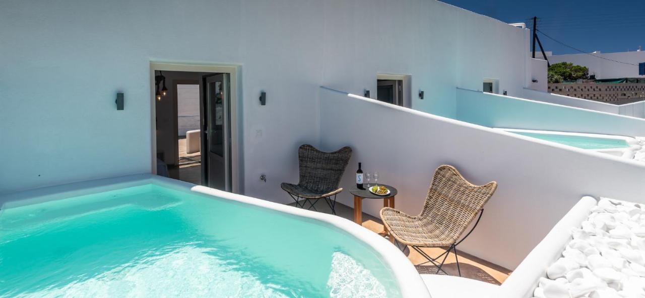 Geomilos Deluxe Rooms Triovasalos Exterior photo